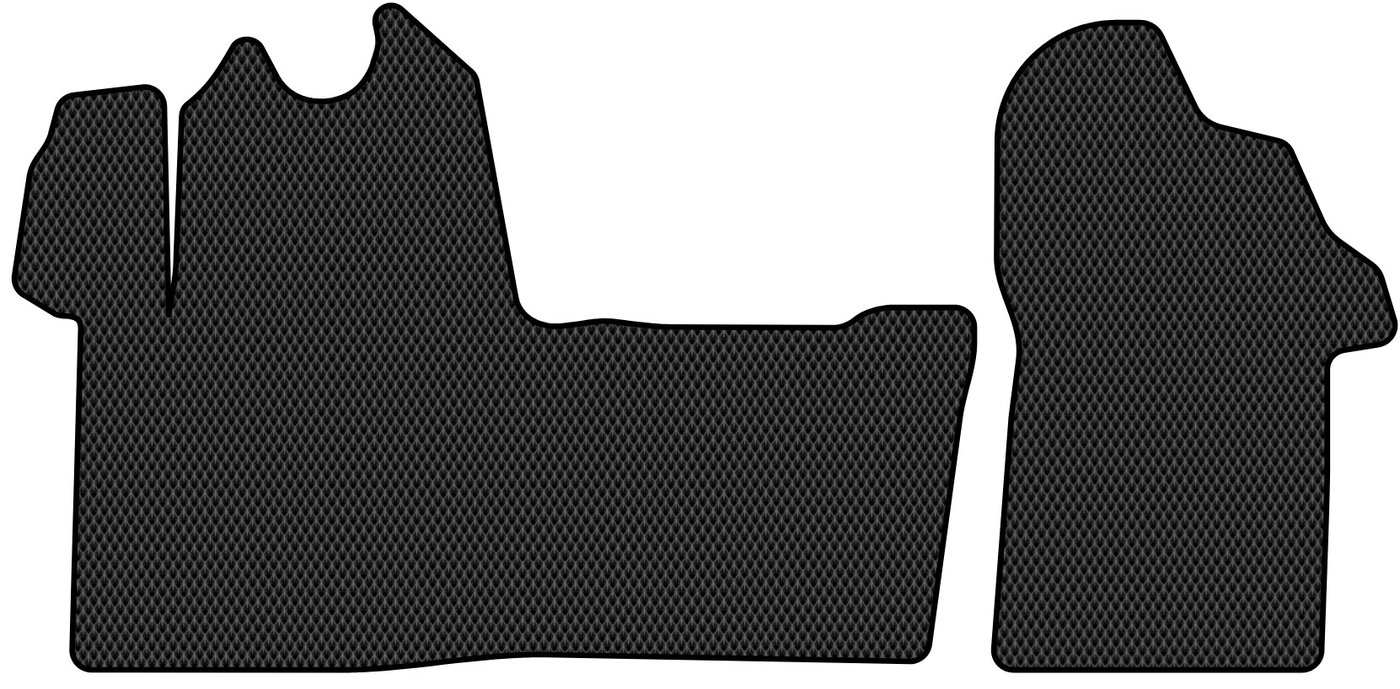 

Комплект ковриков для авто Alicosta Renault Master III (грузовой фургон / FV,JV) 2020 - Н.В. (черный, ромб)