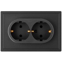 Розетка Bylectrica РС16-0642 (графит)