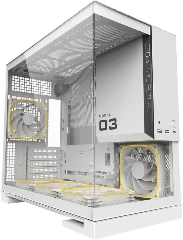 Корпус Geometric Future Model 3 5FAN (белый)