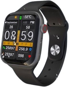 

Умные часы Profit WS-GS9 (черный, с черным силиконовым ремешком)