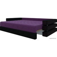 Диван Mebelico Венеция (фиолетовый/черный) [A-57794]