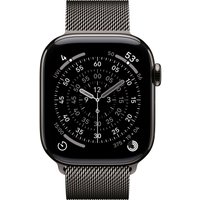 Умные часы Apple Watch Series 11 LTE 42 мм (титановый корпус, сланец/сланец, миланская петля)