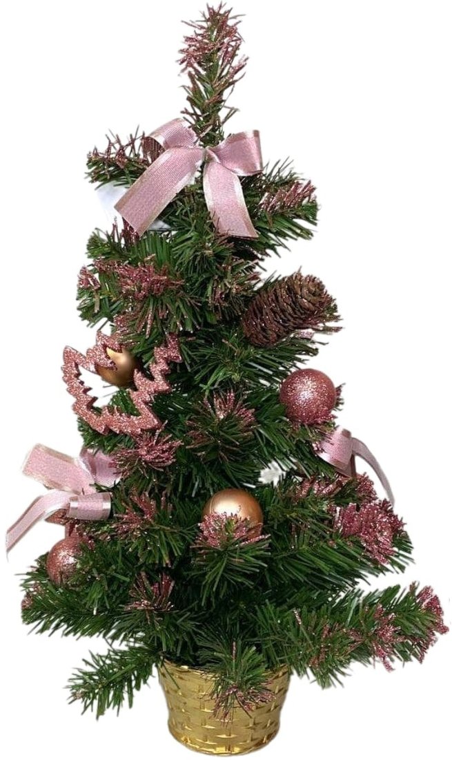 

Ель Merry Bear настольная шишками 0.5 м