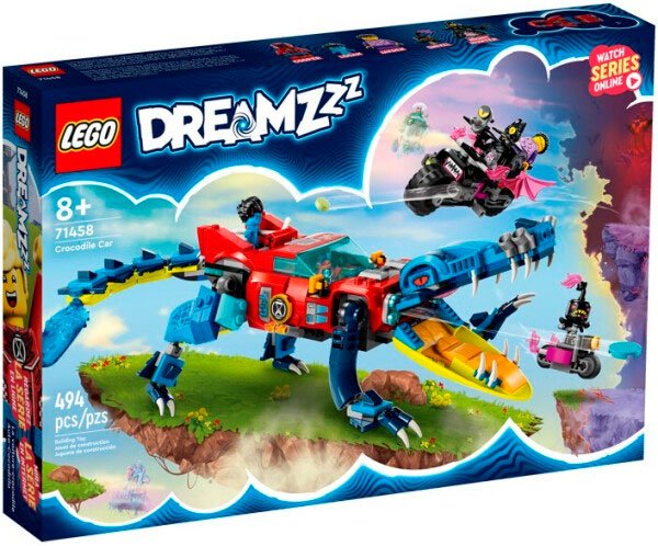 

Конструктор LEGO DreamZzz 71458 Автомобиль-крокодил