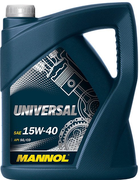 

Моторное масло Mannol Universal 15W-40 API SG/CD 5л