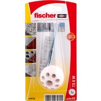 Упор дверной Fischer TS 8 W K NV 534126