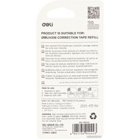 Сухой корректор для текста Deli EH21401 5 мм х 6 м