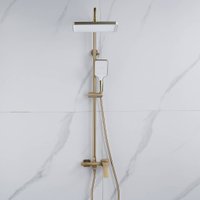 Душевая система  Shevanik S4436G (золотой сатин)