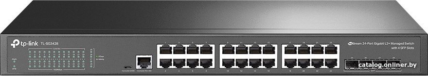 Управляемый коммутатор уровня 2+ TP-Link TL-SG3428 V2