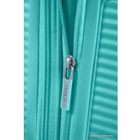 Чемодан-спиннер American Tourister SoundBox Poolside Blue 77 см