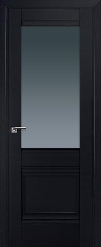 ProfilDoors Классика 2U L 80x200 (черный/стекло графит)