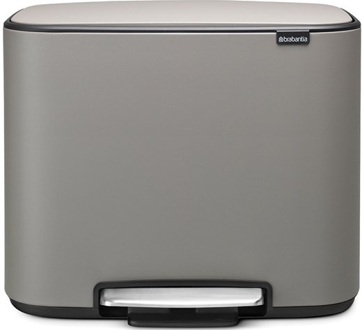 

Система сортировки мусора Brabantia Bo Pedal Bin 3 x 11л (минерально-серый)