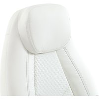 Офисное кресло TetChair Boss люкс (иск. кожа, белый)