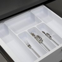 Лоток для столовых приборов AKS 700 Pixel 635x485 (белый)