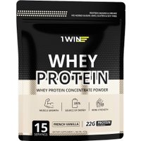 Протеин сывороточный (изолят) 1WIN Whey Protein (французская ваниль, 450г)