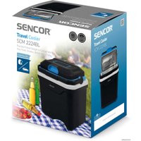 Термоэлектрический автохолодильник Sencor SCM 2224BL 24л (черный)