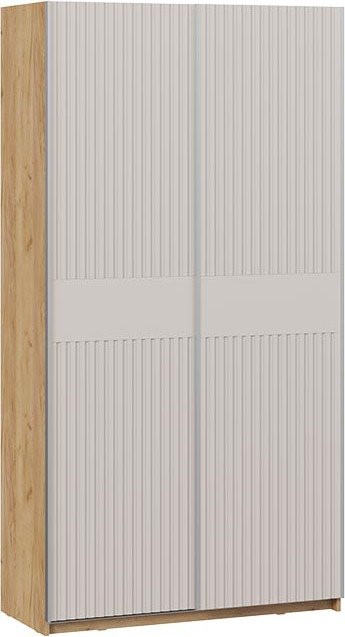 

Шкаф-купе Трия Оскар Хилтон Т2 1200 271018 (ручка серебро/дуб крафт золотой/кашемир сатин)