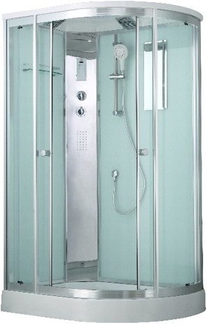 

Душевая кабина Timo Comfort T-8802L F (белое/матовое стекло) левая