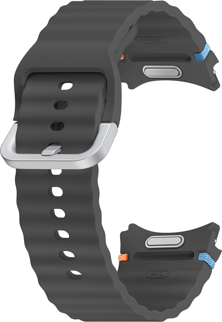 

Ремешок Samsung Sport Galaxy для Samsung Galaxy Watch7 (M/L, темно-серый)