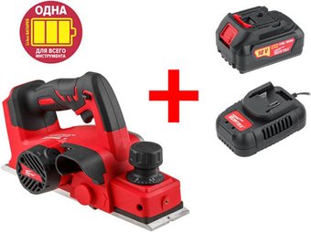 Рубанок Wortex CPL 2082 CPL208200029A1 (с 1-им АКБ)