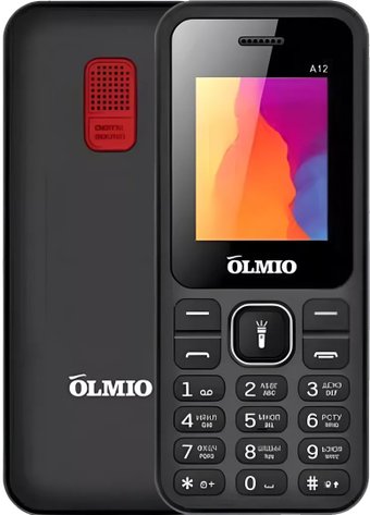 Olmio A12 (черный/красный)