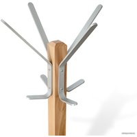 Вешалка для одежды Sheffilton Альберо SHT-CR11 985627 (прозрачный лак/алюминий металлик)