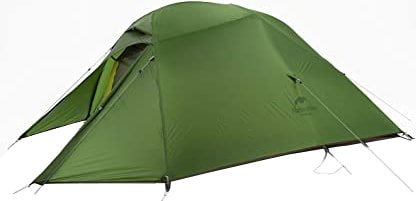 

Треккинговая палатка Naturehike Cloud UP Ultralight 3 NH18T030-T (20D, зеленый лес)