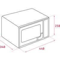 Микроволновая печь TEKA MWE FS25 G WH