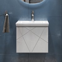  Vigo Тумба под умывальник Geometry 500-0-1 Como навесная
