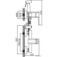Гигиенический душ Ledeme L5233