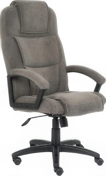 

Офисное кресло TetChair Bergamo (флок, серый 29)