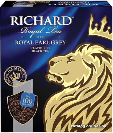 Черный чай Richard Royal Earl Grey 610250 100 шт
