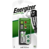 Аккумуляторы + зарядное Energizer Mini Charger + 2 аккумулятора АА