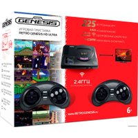 Игровая приставка Retro Genesis HD Ultra (2 геймпада, 225 игр)