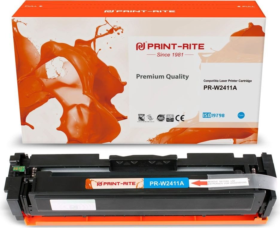 

Картридж Print-Rite PR-W2411A (аналог HP W2411A)