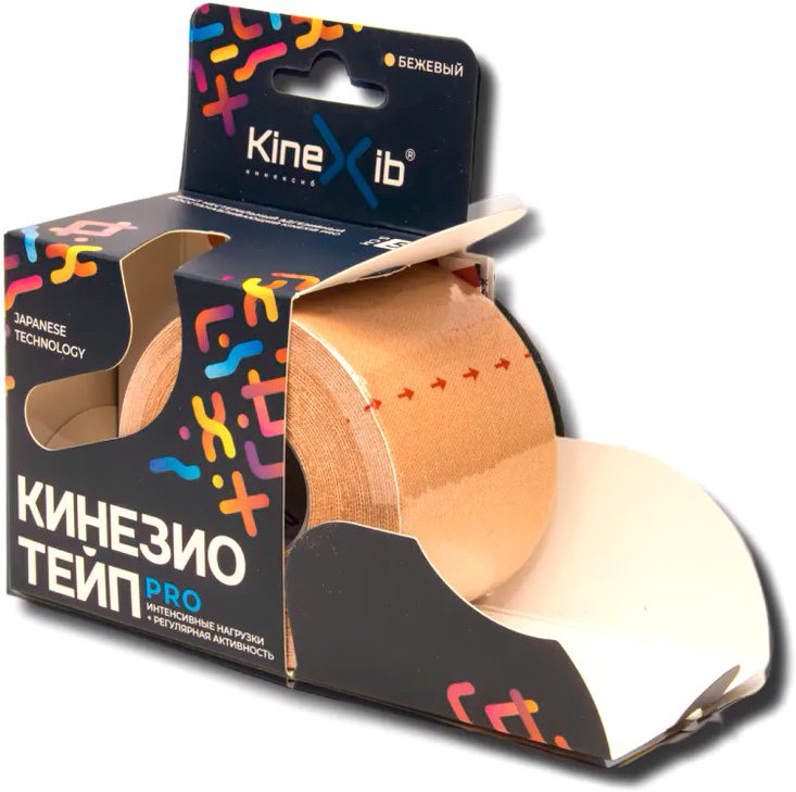 

Тейп Kinexib Pro 5 см x 5 м (бежевый)