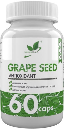 БАД NaturalSupp Экстракт виноградных косточек (60капсул)