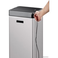 Мусорное ведро Eko Miragate Slim EK9270 30 л (светло-серый)