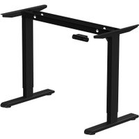 Стол для работы стоя WellDesk Basic 1200x675x18 (черный/дуб стирлинг)