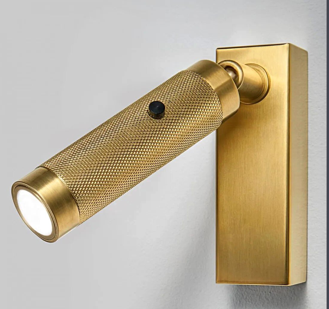 

Бра ImperiumLoft Chelsom wall led knurl brass 44.603 144237-22