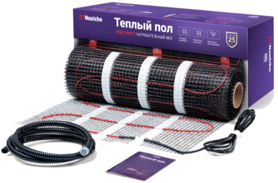Нагревательный мат Nunicho Etalon SHP 375Вт (2.5м2)