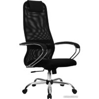 Офисное кресло SitUp Optima chrome (сетка Black)