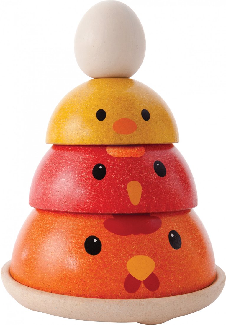 

Пирамидка Plan Toys Куриное гнездо 5695
