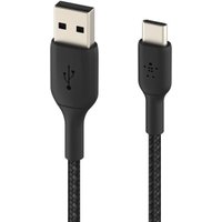 Кабель Belkin CAB002bt0MBK USB Type-A - USB Type-C (0.15 м, черный)