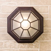 Уличный настенный светильник Elektrostandard Telarana L GL 1024D (капучино)