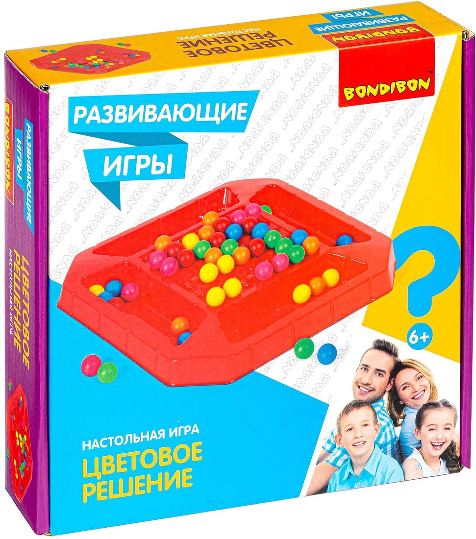 

Настольная игра Bondibon Цветовое решение ВВ4517