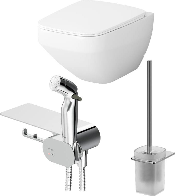 

Унитаз подвесной AM.PM Inspire V2.0 CK50H0603W (с гигиеническим душем)