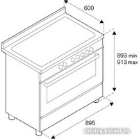 Кухонная плита Bertazzoni MAS95I1EXT