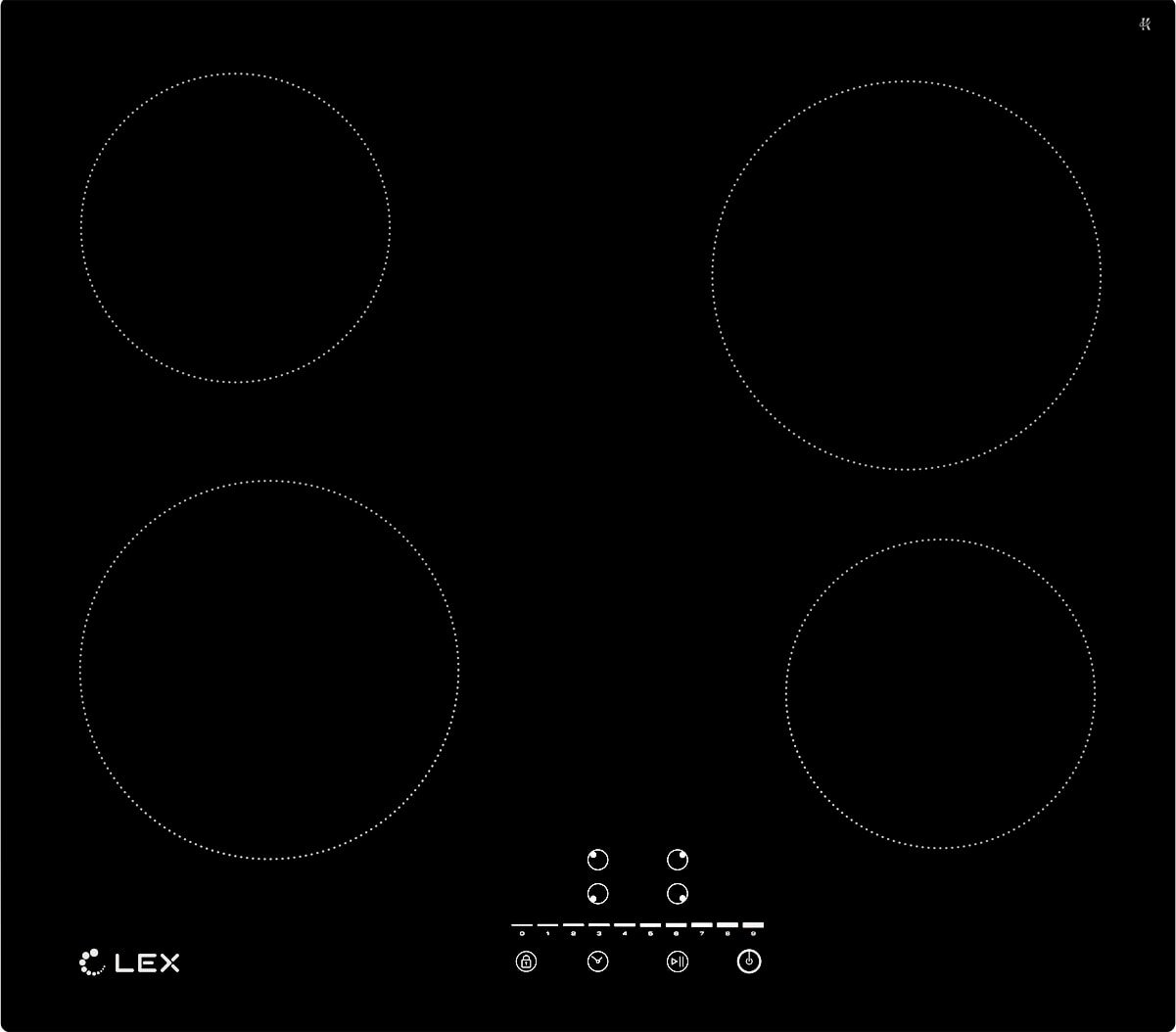 

Варочная панель LEX EVH 640-1 BL