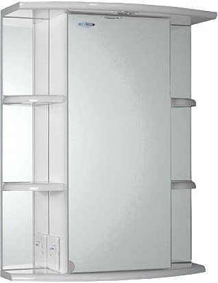 Кветка Гиро Шкаф с зеркалом левый 55 (с подсветкой)